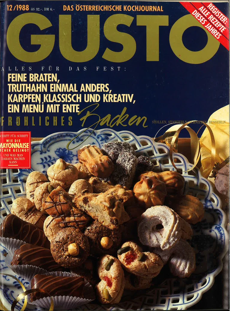 GUSTO.AT Ausgabe - Dezember 1988