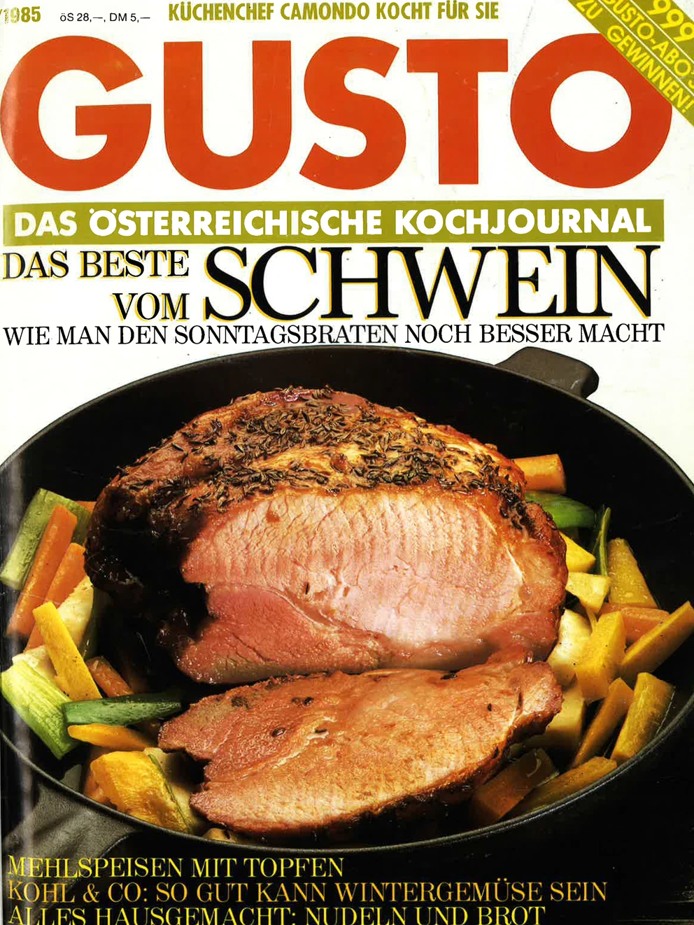GUSTO.AT Ausgabe - Jänner 1985