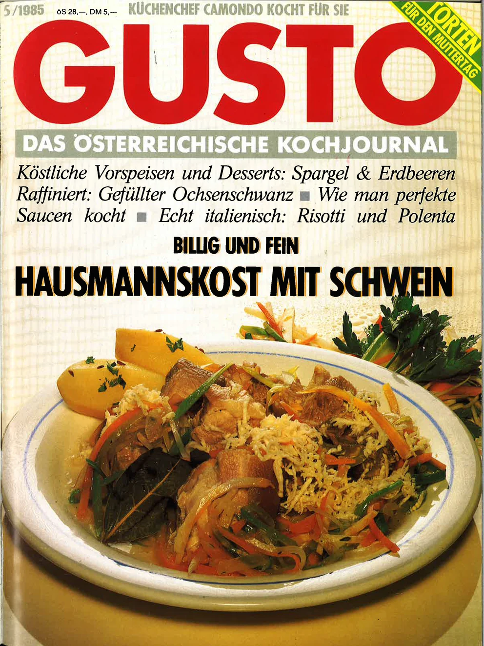 GUSTO.AT Ausgabe - Mai 1985