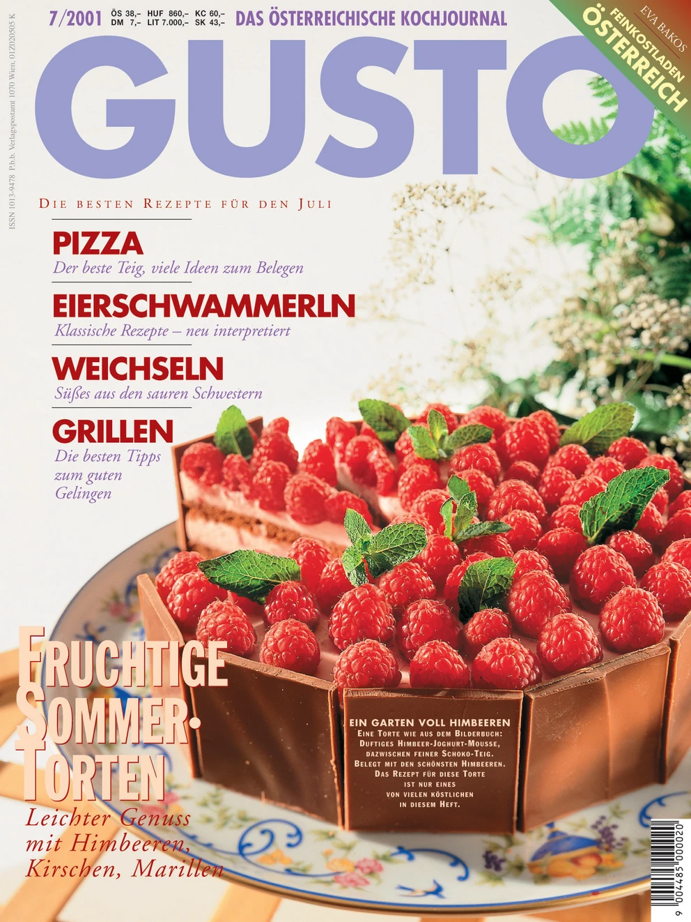 GUSTO.AT Ausgabe - Juli 2001