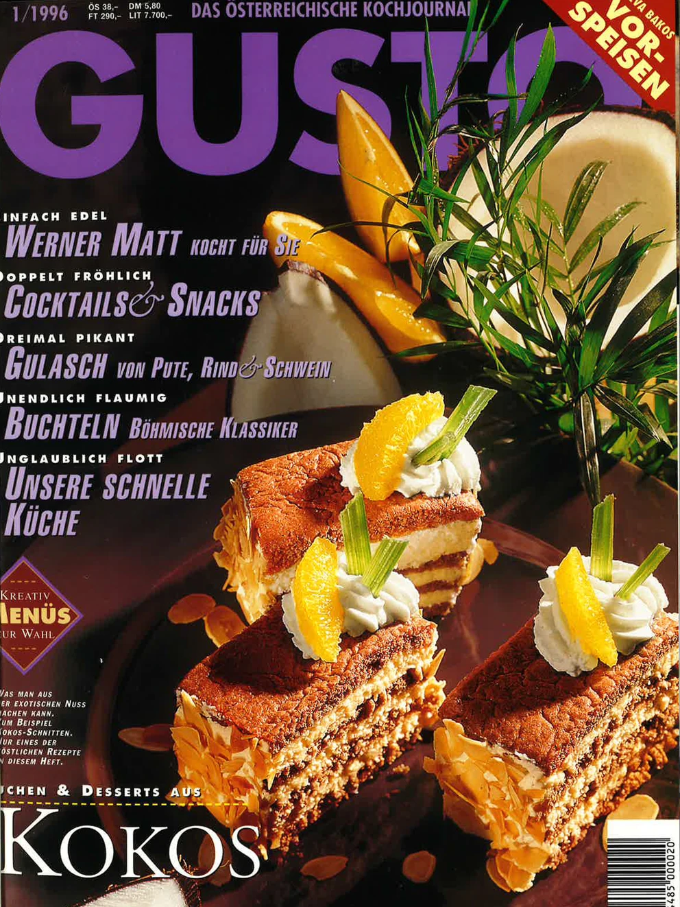 GUSTO.AT Ausgabe - Jänner 1996