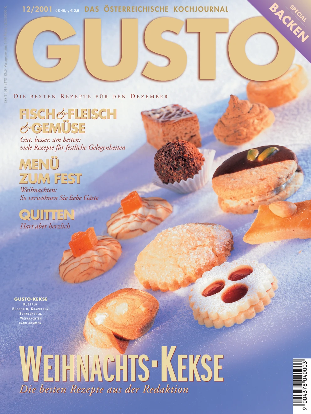 GUSTO.AT Ausgabe - Dezember 2001