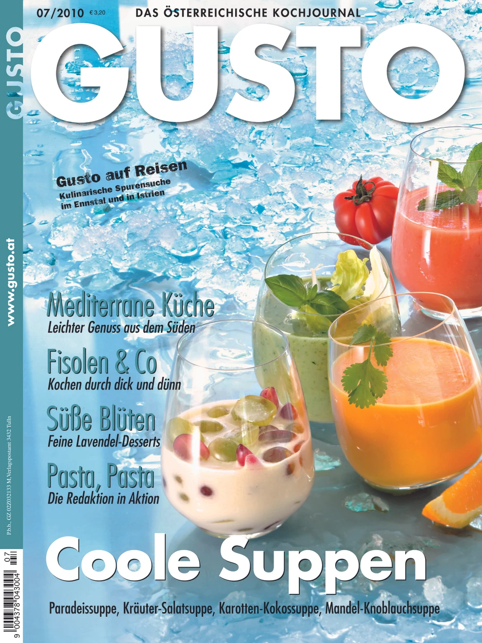 GUSTO.AT Ausgabe - Juli 2010