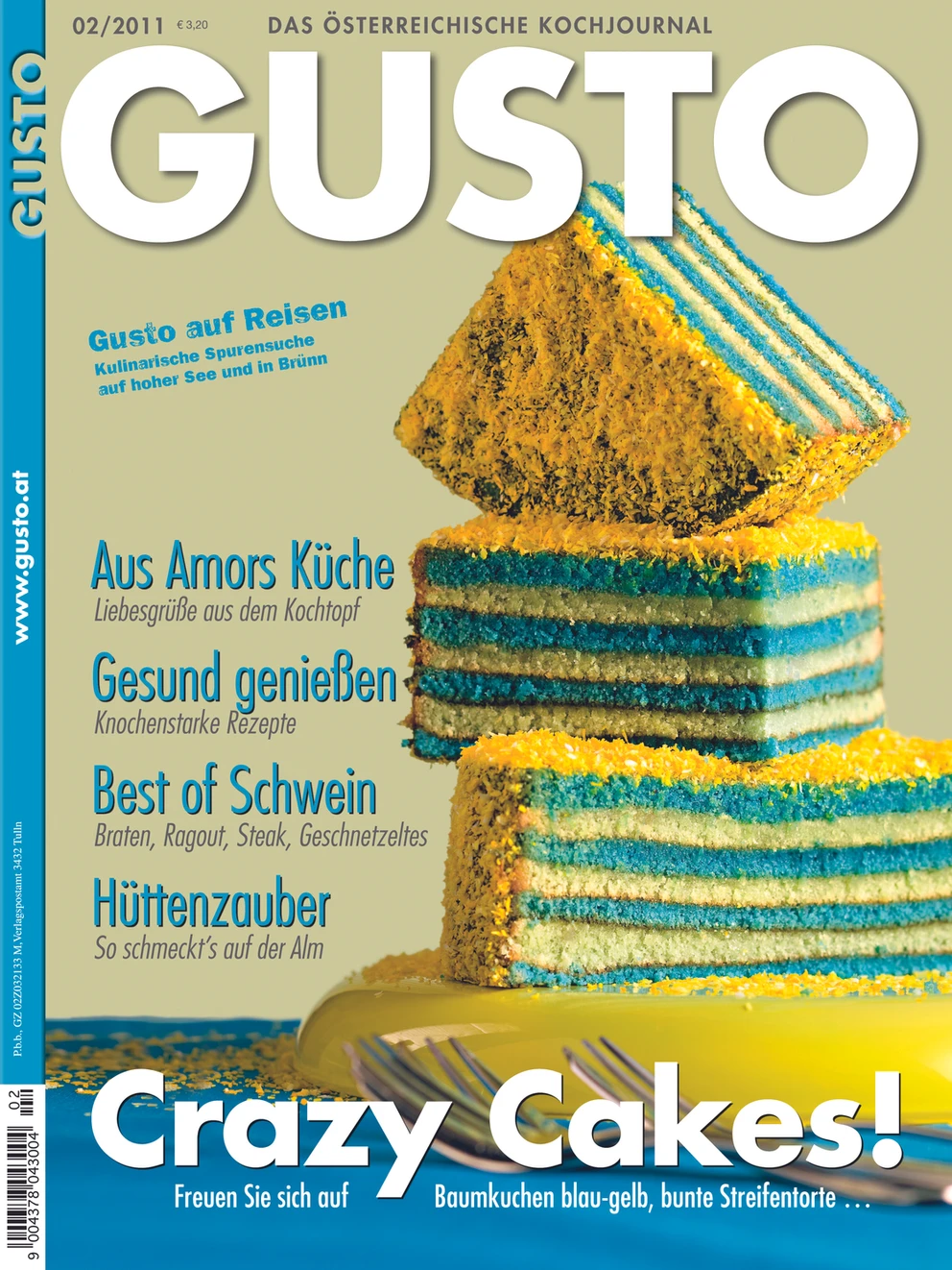 GUSTO.AT Ausgabe - Februar 2011