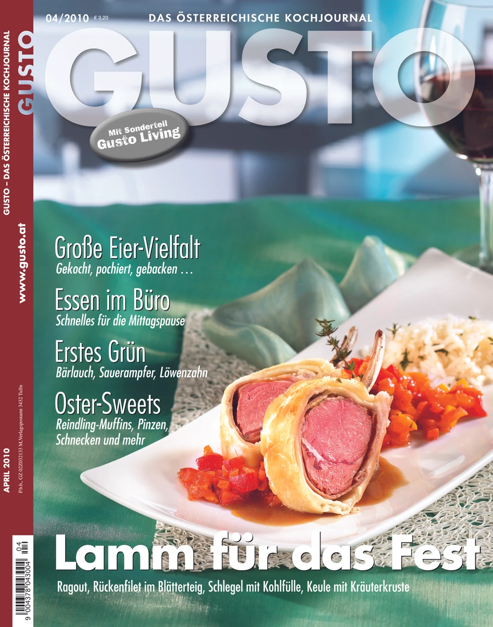GUSTO.AT Ausgabe - April 2010
