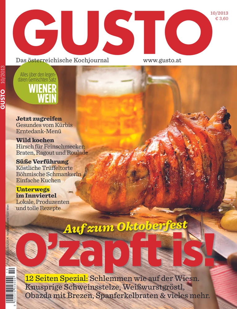 GUSTO.AT Ausgabe - Oktober 2013