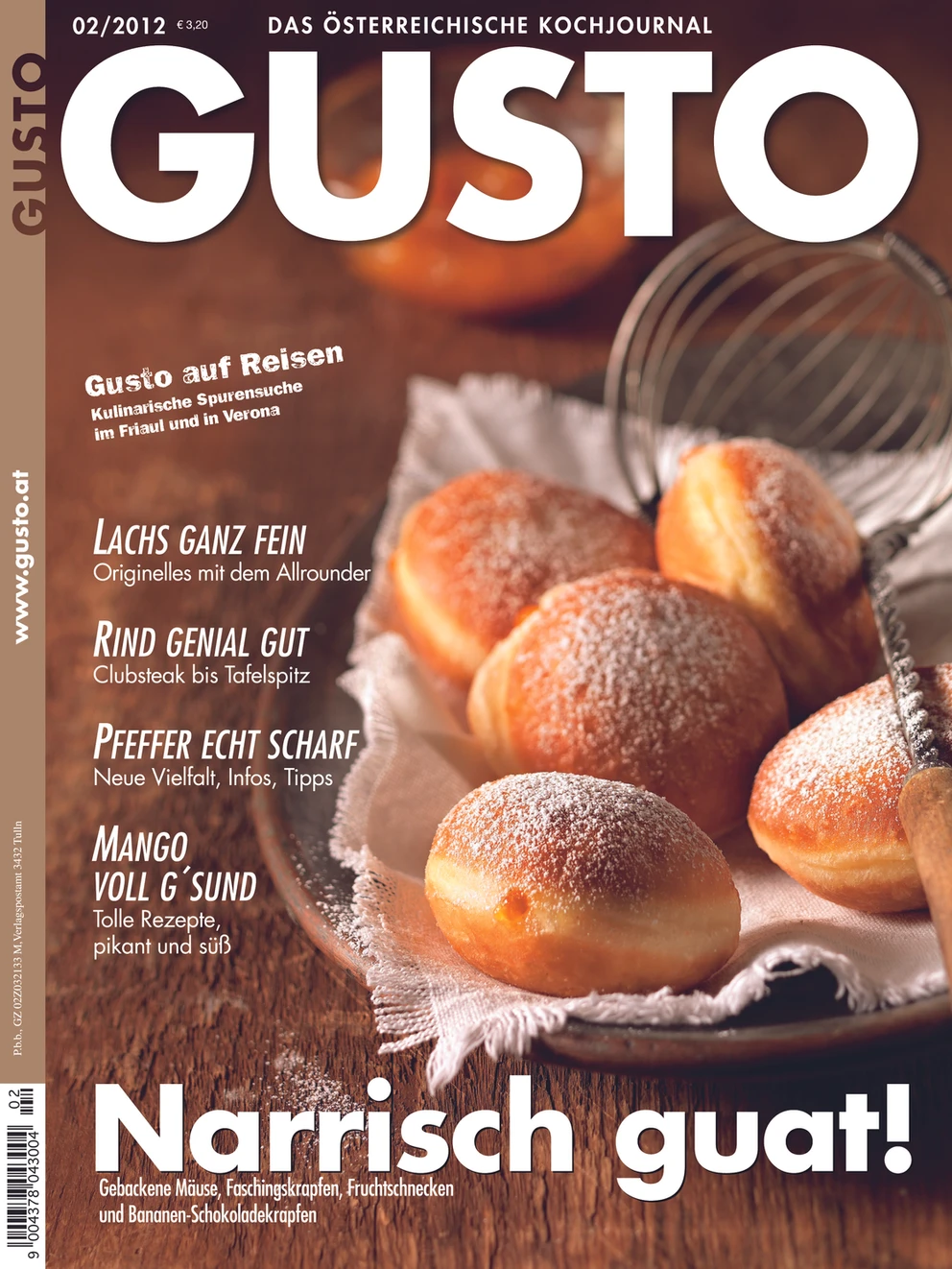 GUSTO.AT Ausgabe - Februar 2012