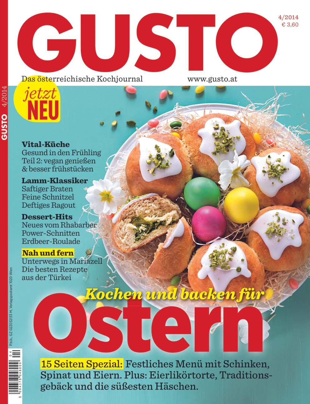 GUSTO.AT Ausgabe - April 2014