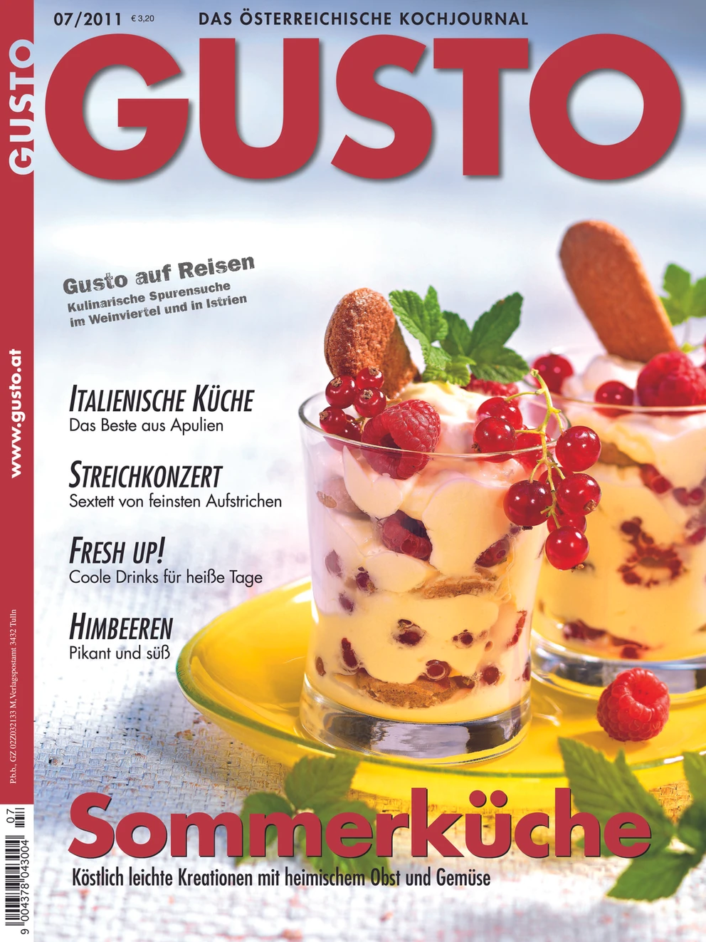 GUSTO.AT Ausgabe - Juli 2011
