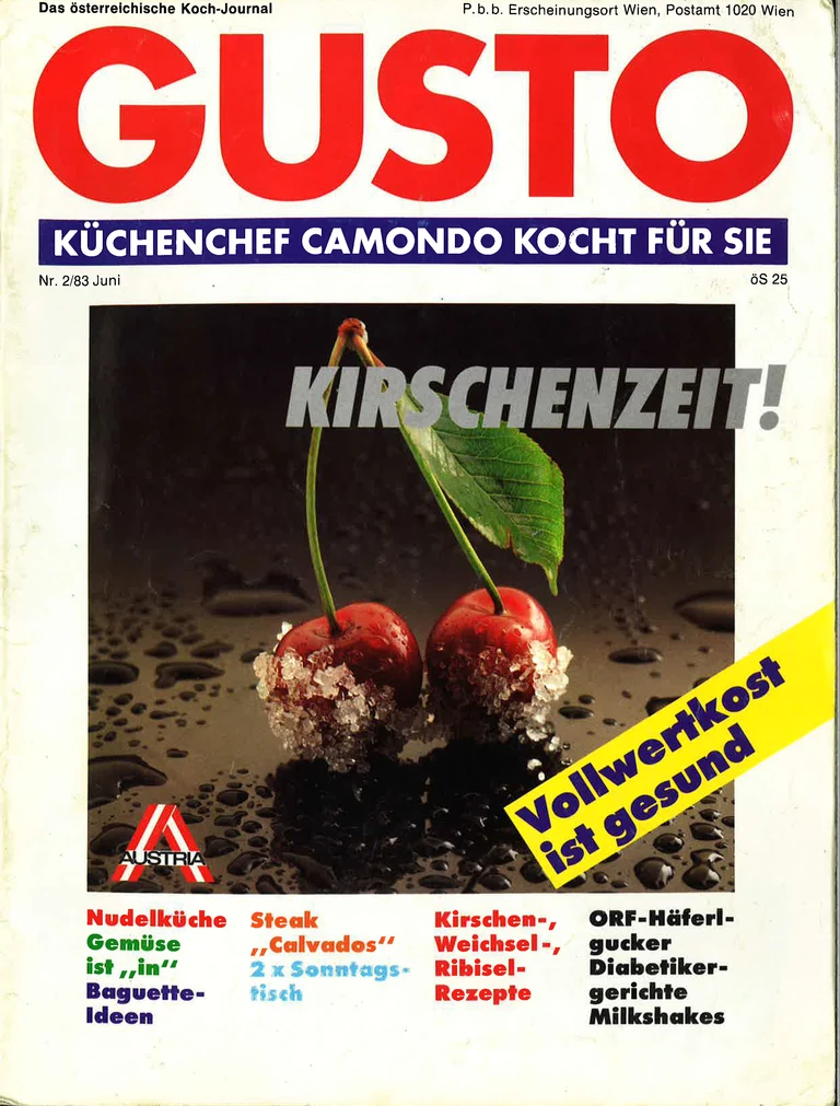 GUSTO.AT Ausgabe - juni 1983