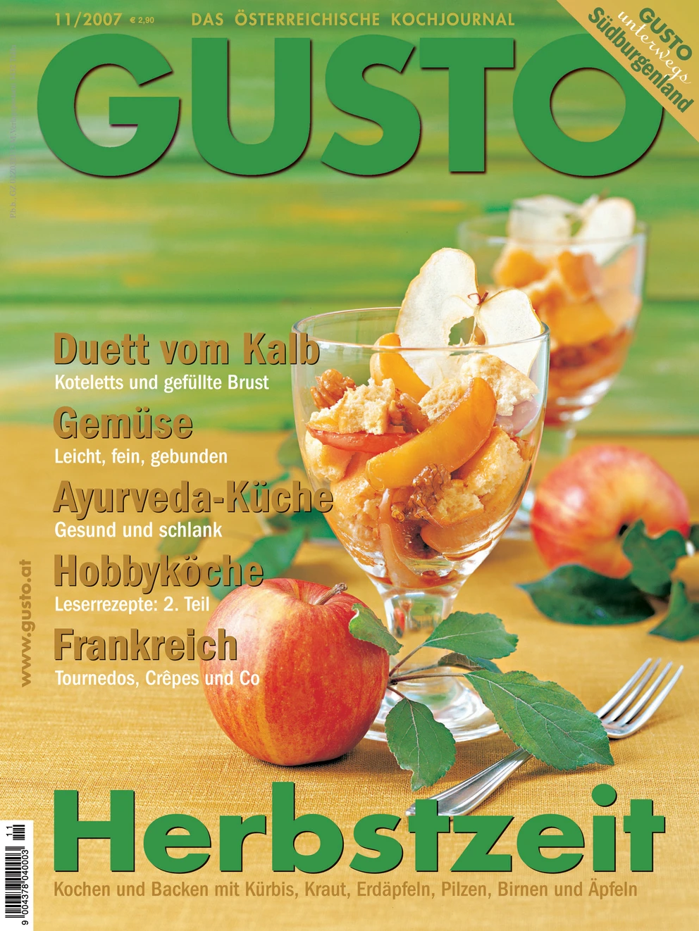 GUSTO.AT Ausgabe - November 2007
