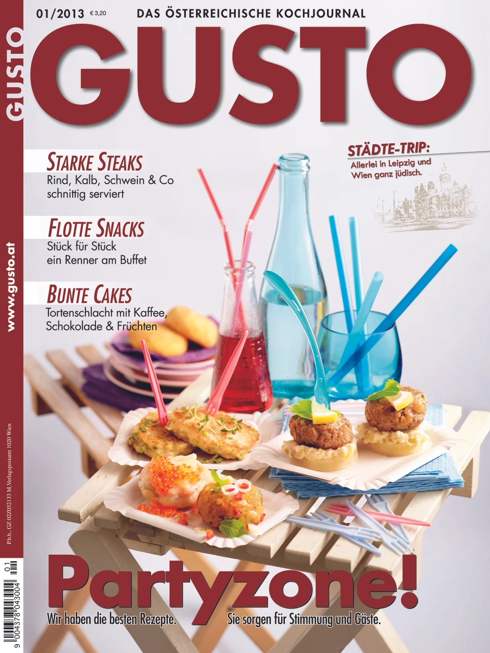 GUSTO.AT Ausgabe - Jänner 2013