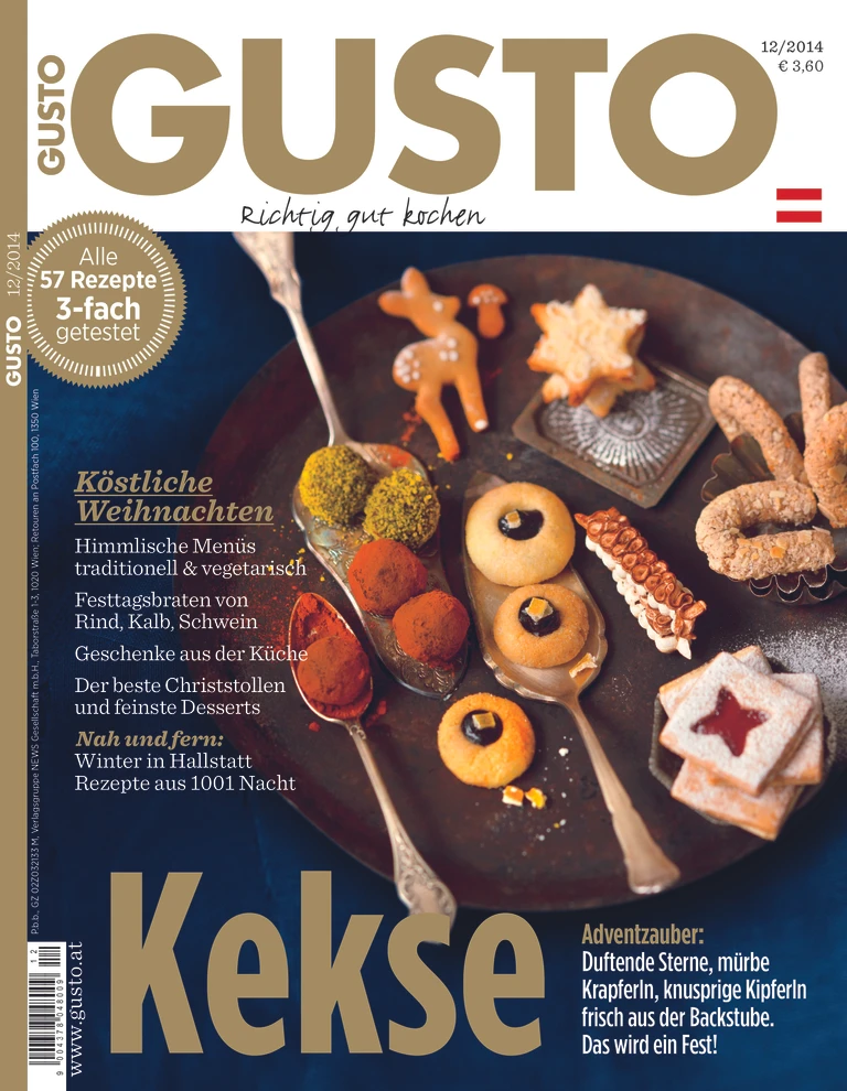 GUSTO.AT Ausgabe - Dezember 2014