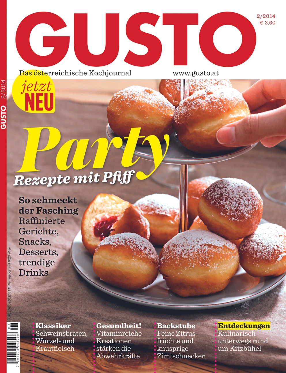 GUSTO.AT Ausgabe - Februar 2014