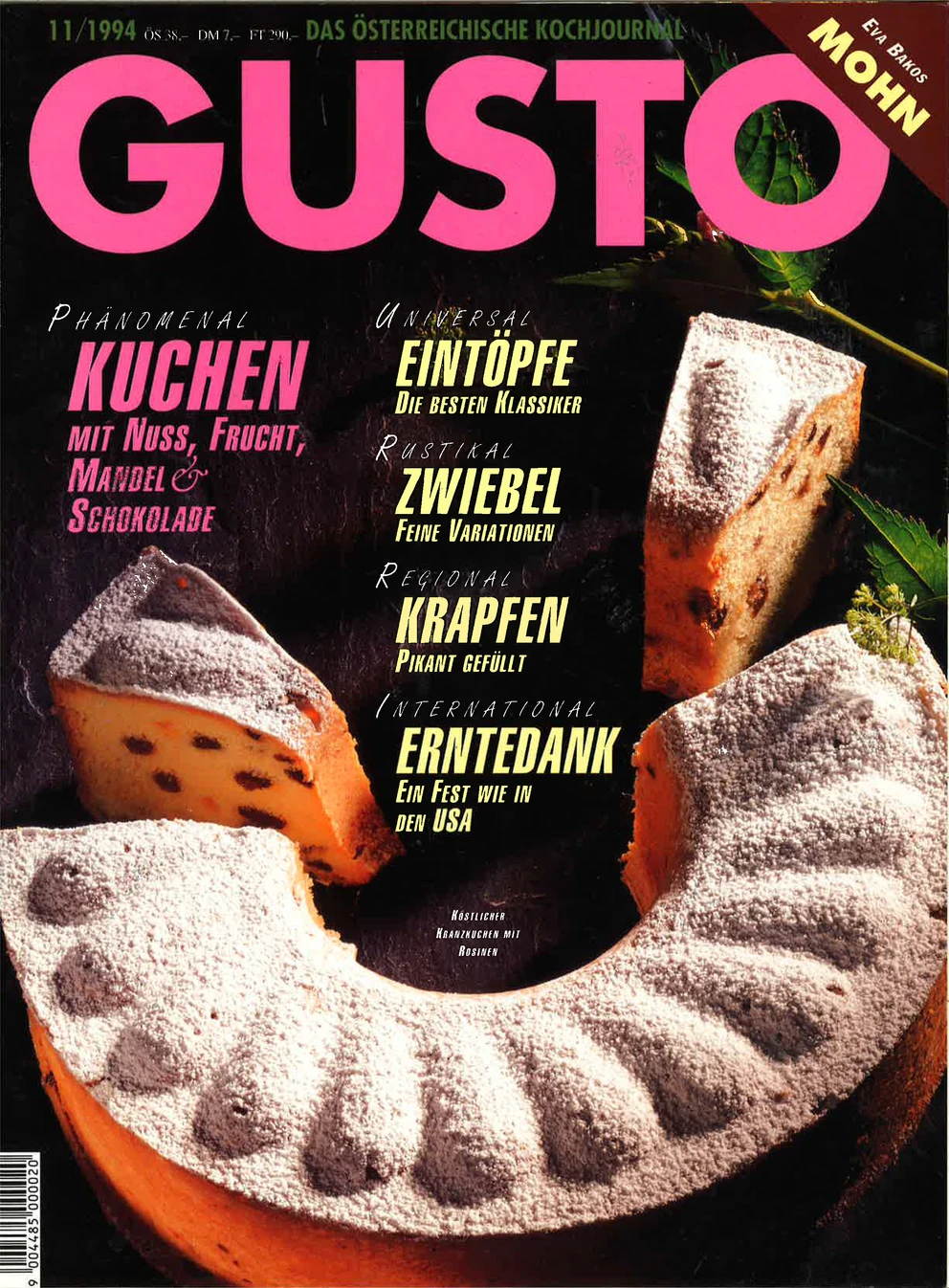 GUSTO.AT Ausgabe - November 1994