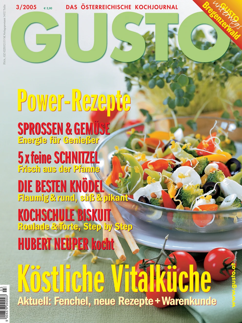 GUSTO.AT Ausgabe - März 2005