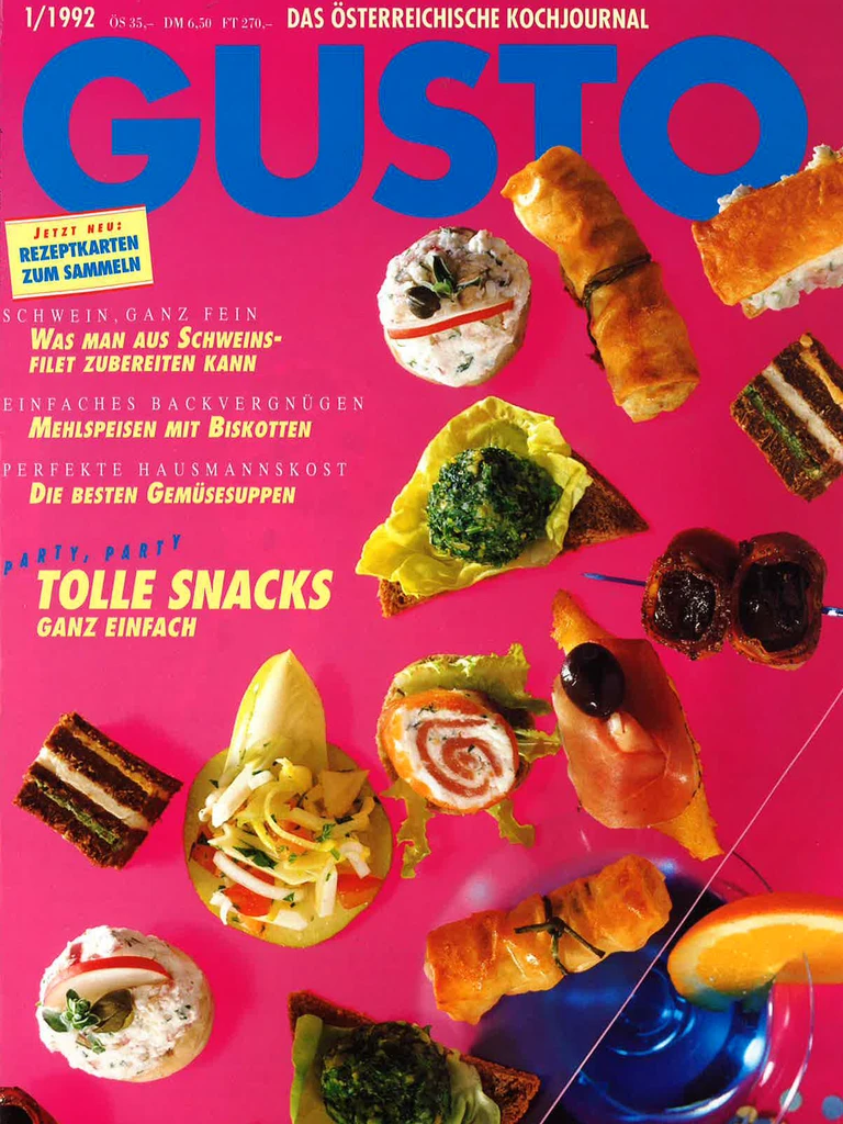 Gusto Ausgaben 1992