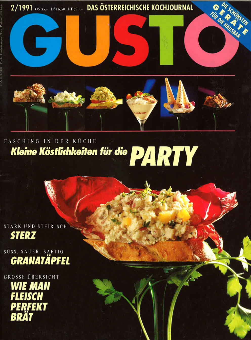 GUSTO.AT Ausgabe - Februar 1991