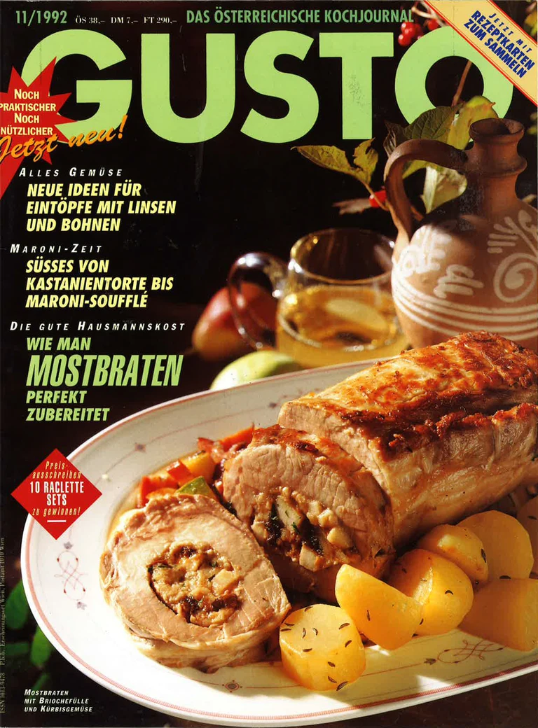 GUSTO.AT Ausgabe - November 1992