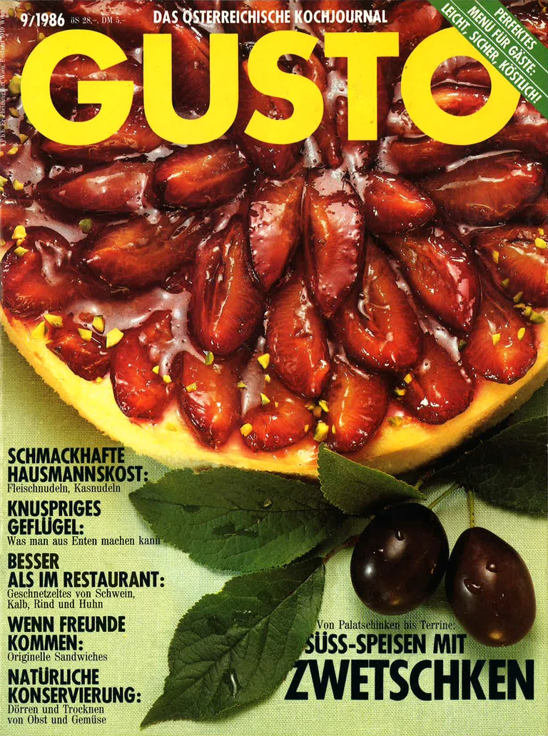 GUSTO.AT Ausgabe - September 1986