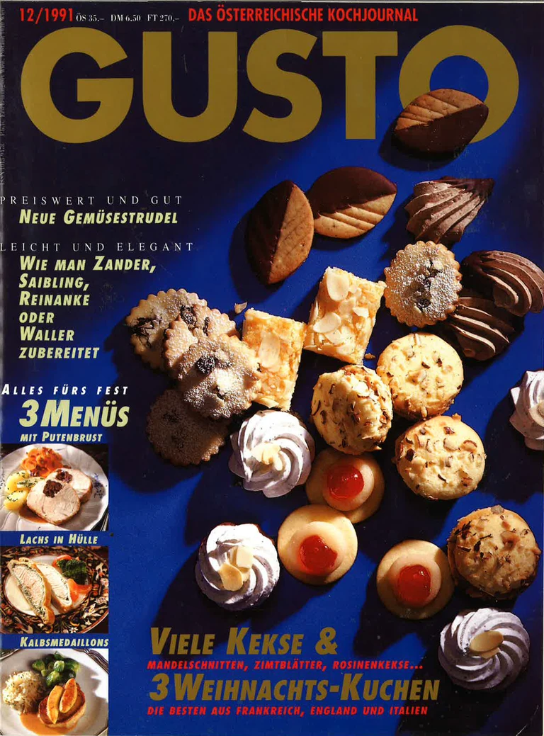 GUSTO.AT Ausgabe - Dezember 1991