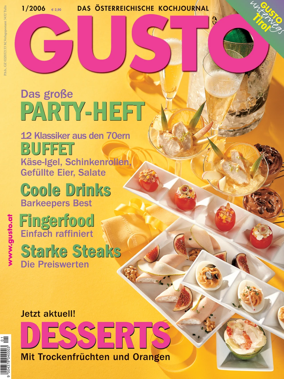 GUSTO.AT Ausgabe - Jänner 2006