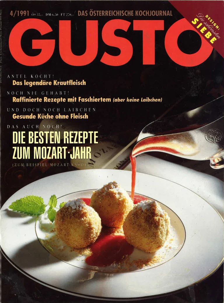 GUSTO.AT Ausgabe - April 1991