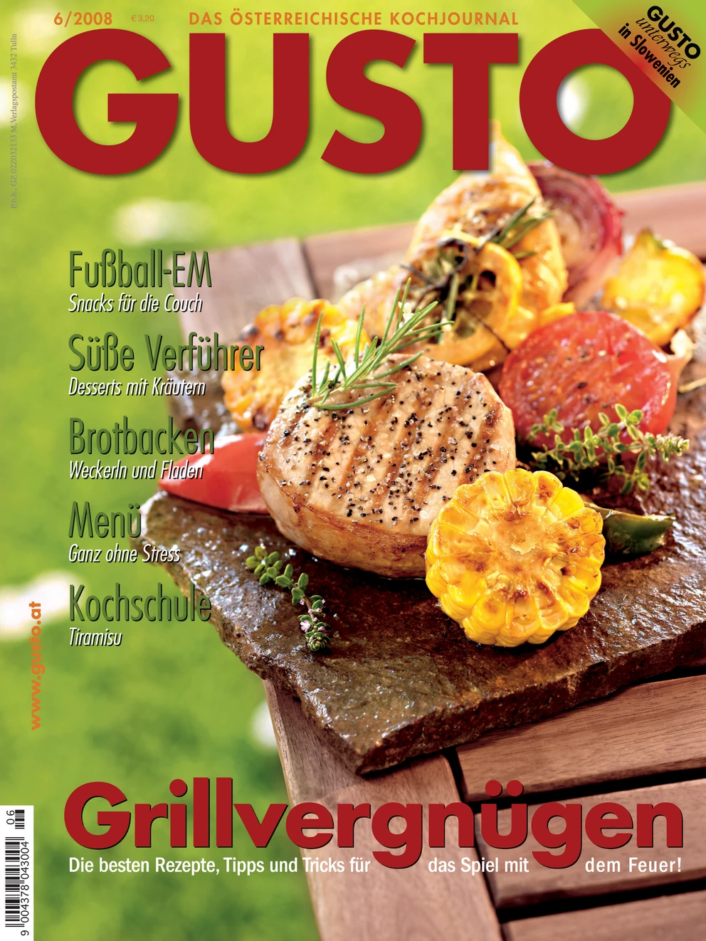 GUSTO.AT Ausgabe - Juni 2008