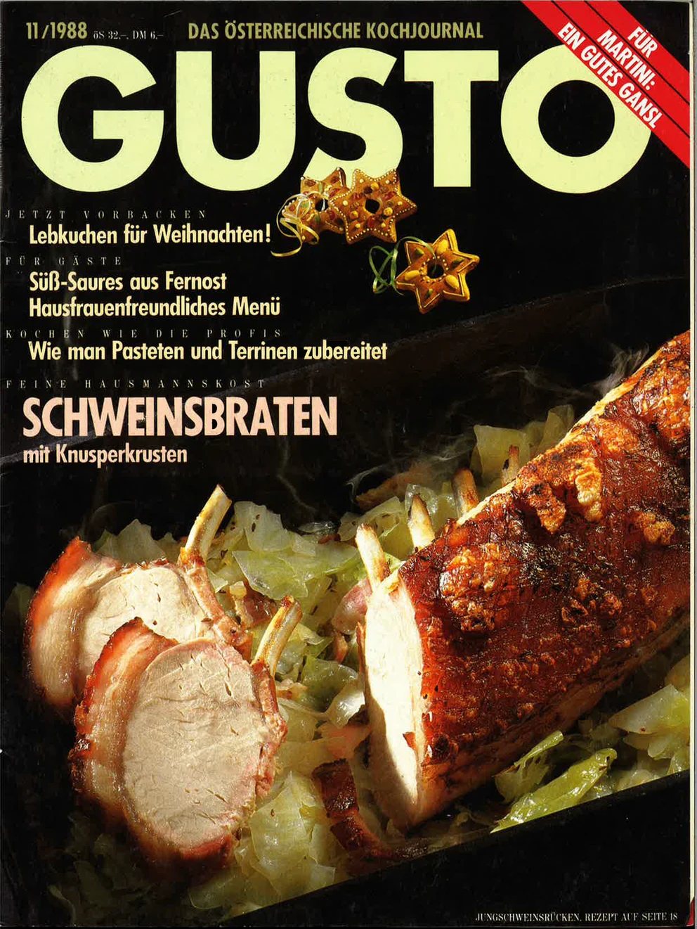 GUSTO.AT Ausgabe - November 1988