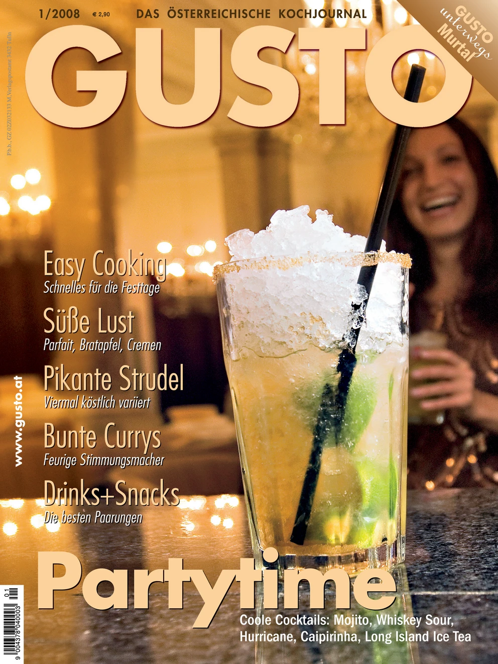 GUSTO.AT Ausgabe - Jänner 2008