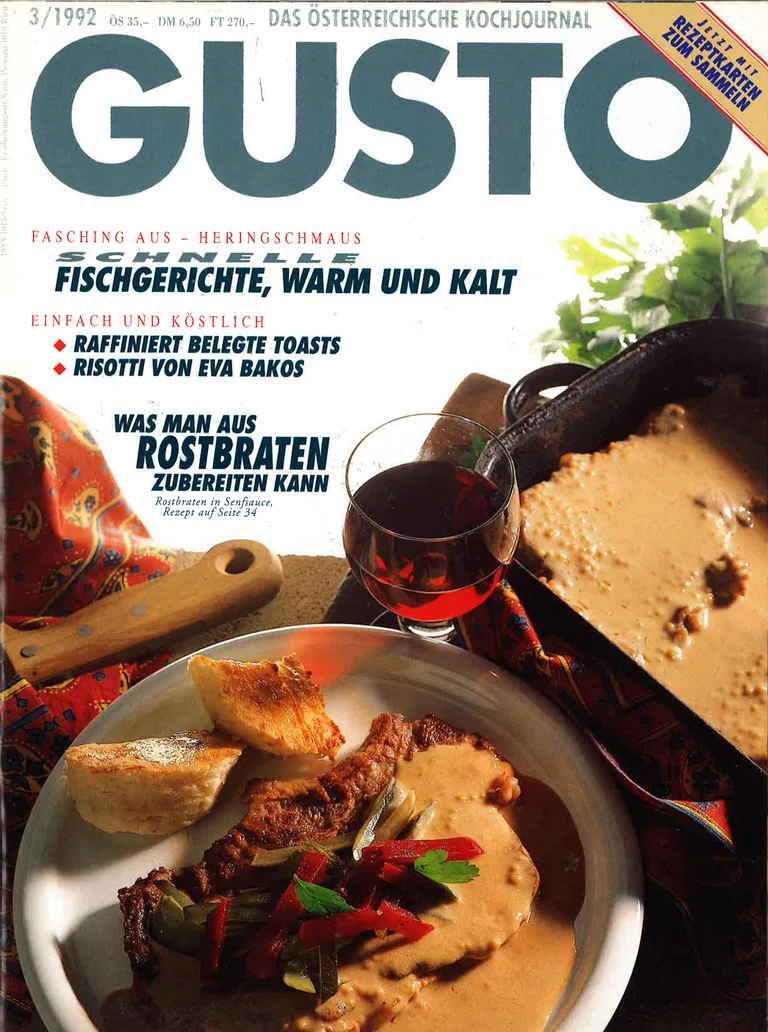 GUSTO.AT Ausgabe - März 1992