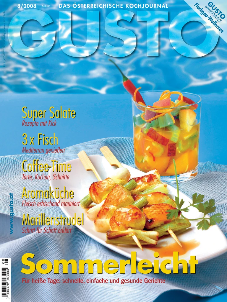 GUSTO.AT Ausgabe - August 2008