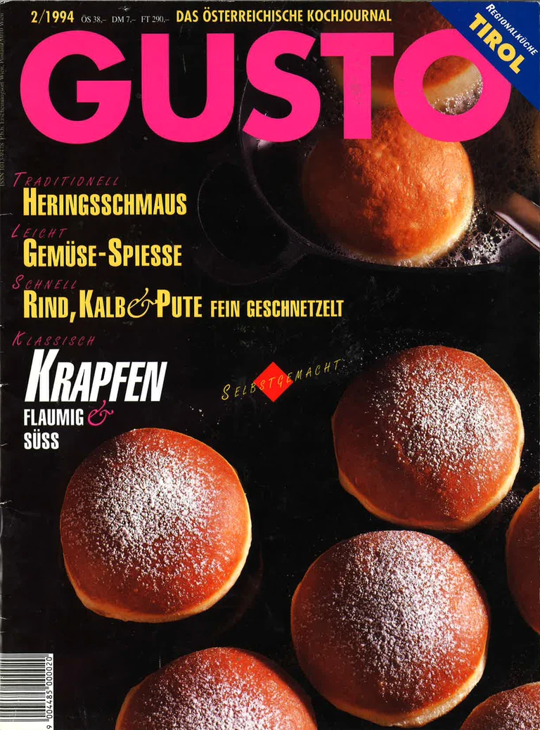 GUSTO.AT Ausgabe - Februar 1994