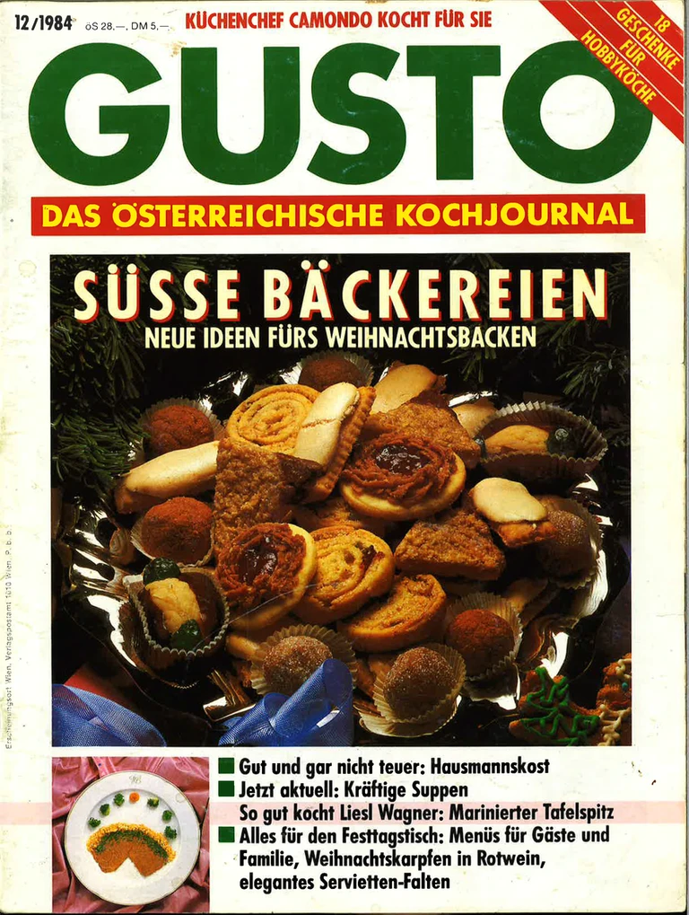 GUSTO.AT Ausgabe - Dezember 1984