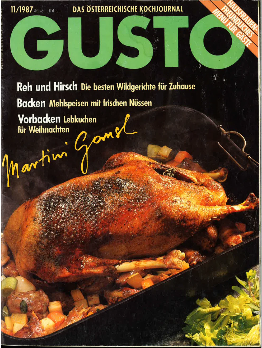 GUSTO.AT Ausgabe - November 1987