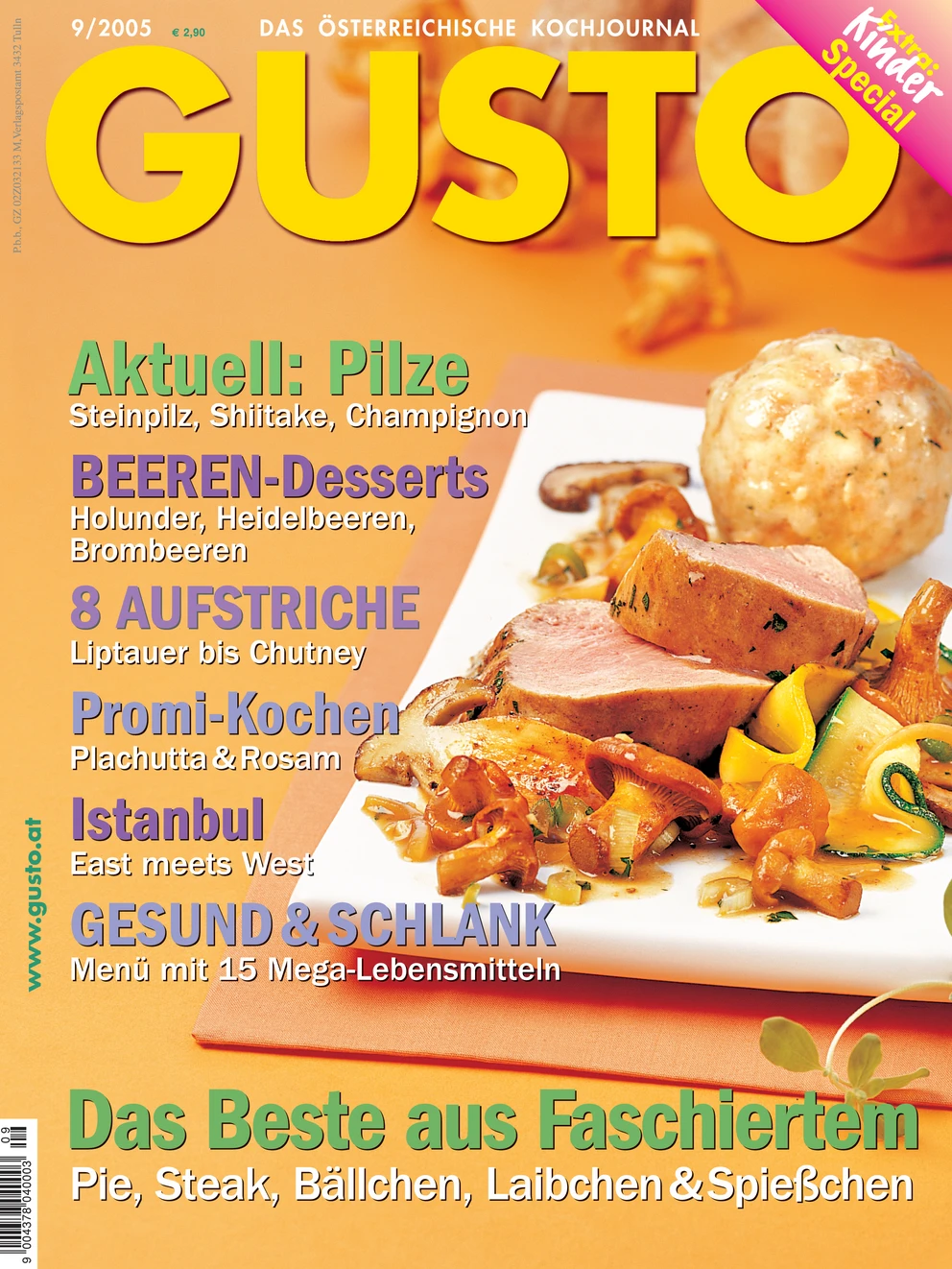 GUSTO.AT Ausgabe - September 2005