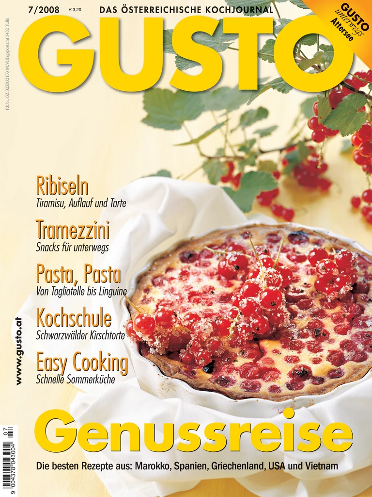 GUSTO.AT Ausgabe - Juli 2008