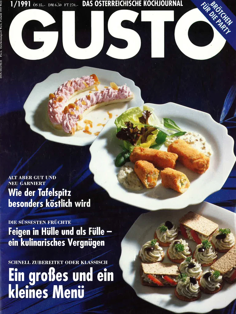 Gusto Ausgaben 1991