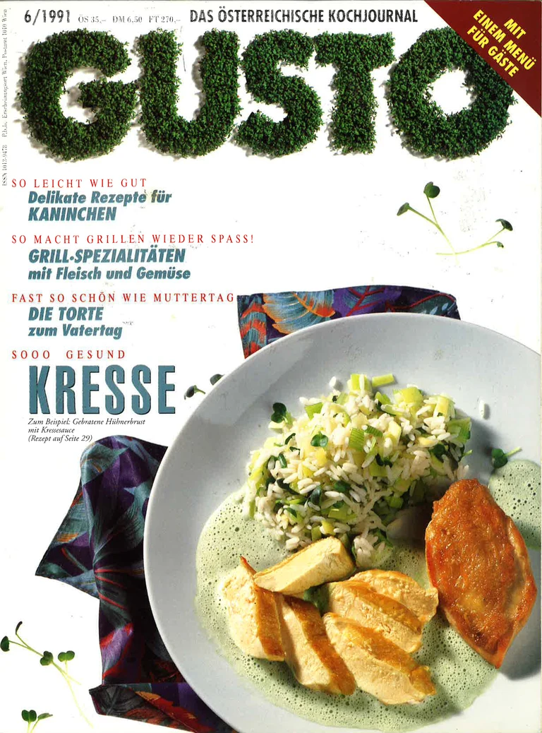 GUSTO.AT Ausgabe - Juni 1991