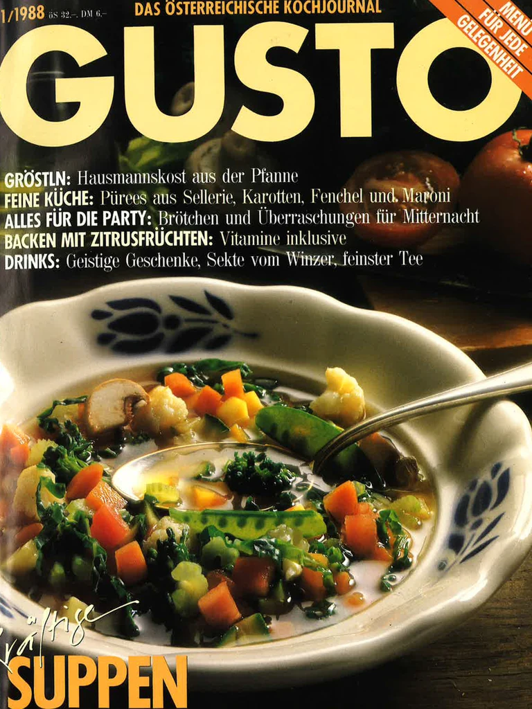 Gusto Ausgaben 1988