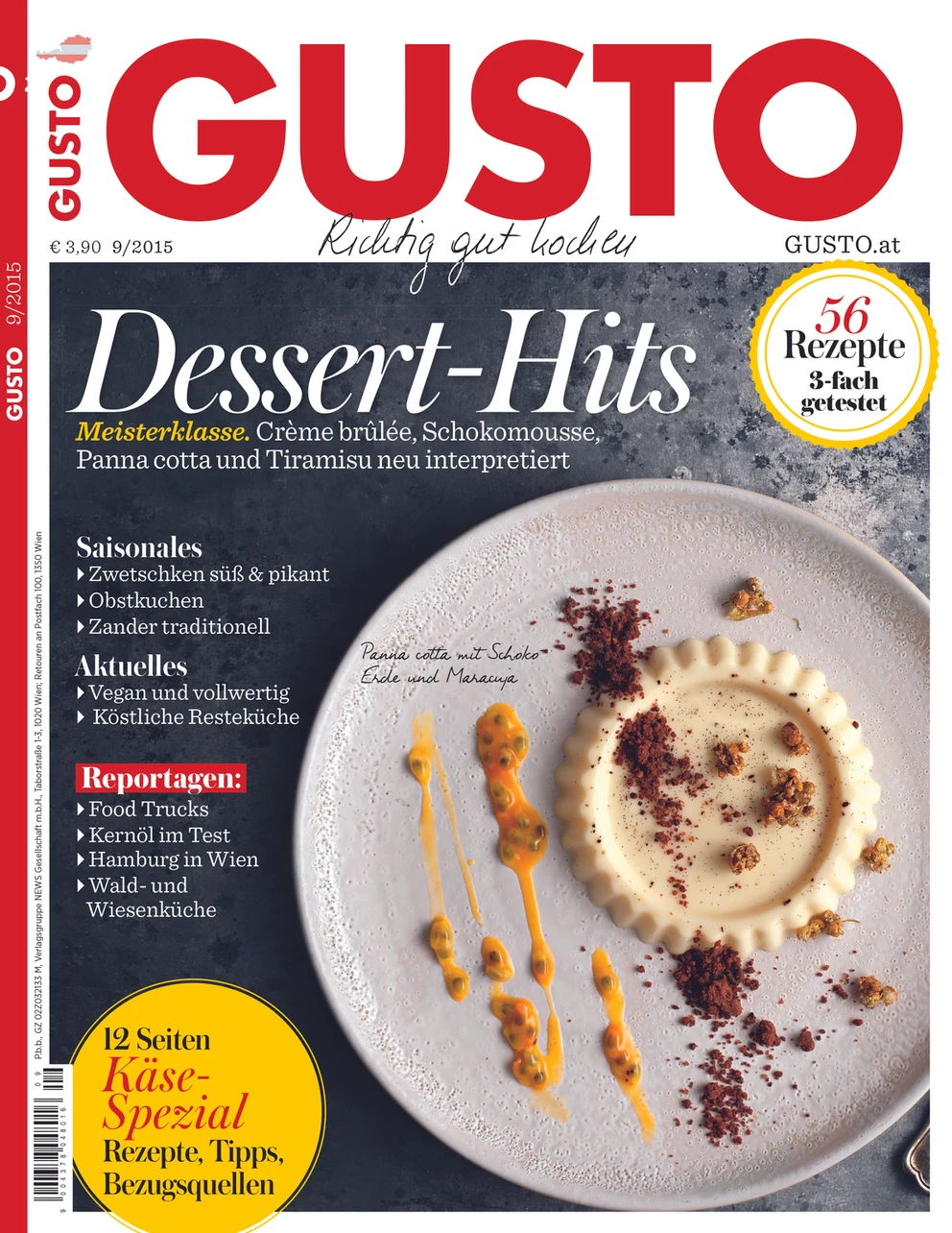 gusto.at Ausgabe - September 2015