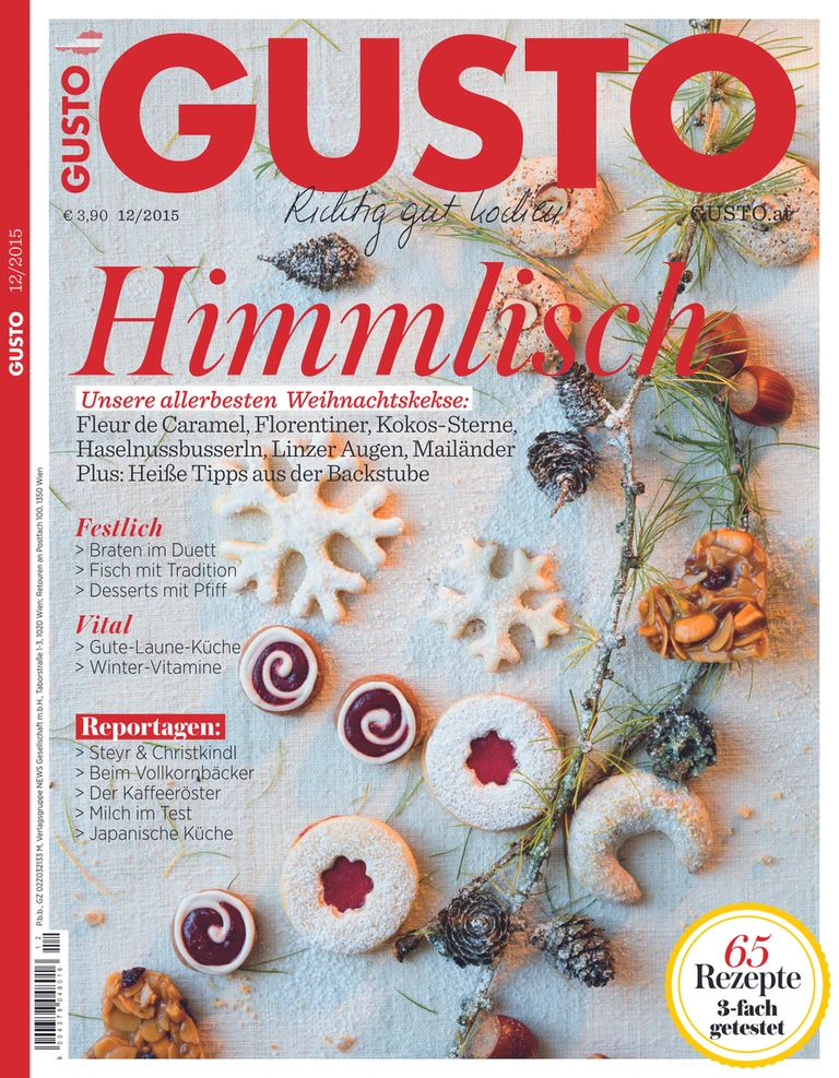 gusto.at Ausgabe - Dezember 2015