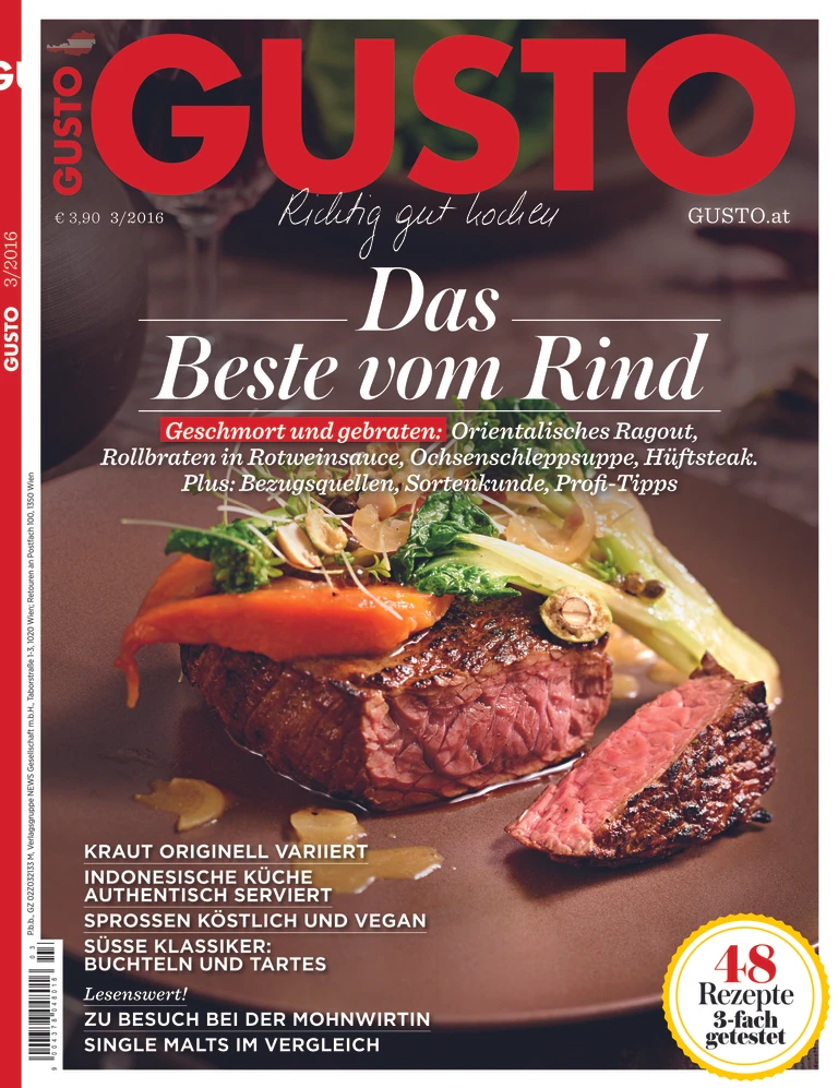 gusto.at Ausgabe - März 2016