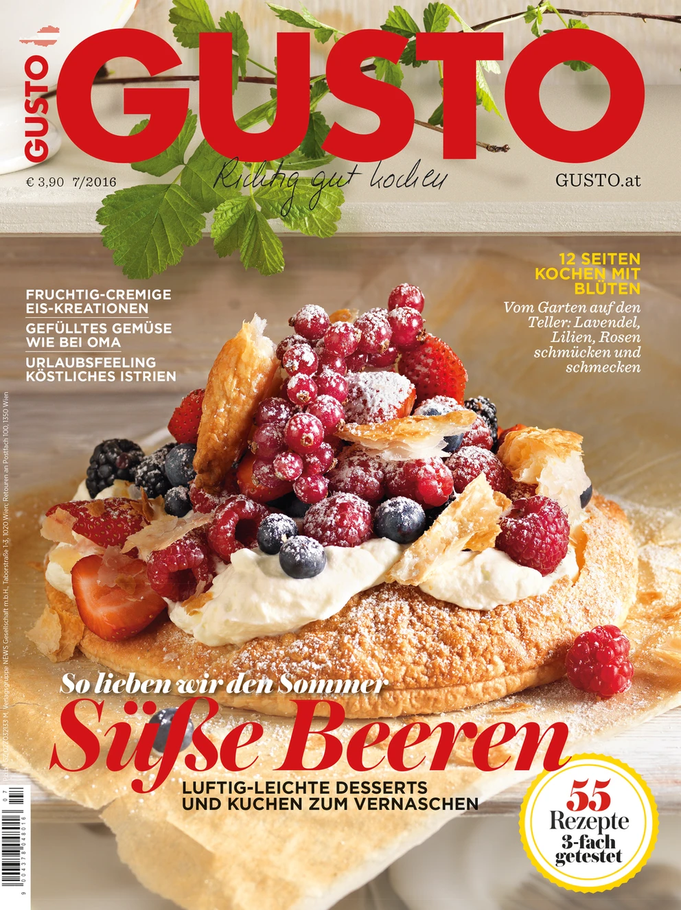 gusto.at Ausgabe - Juli 2016