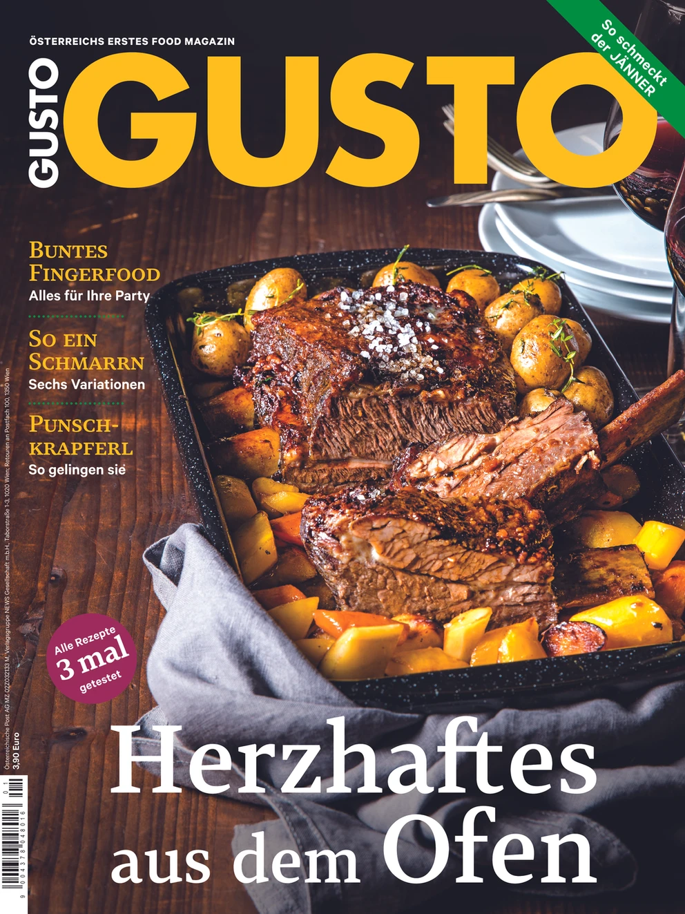 gusto.at Ausgabe - Jänner 2018