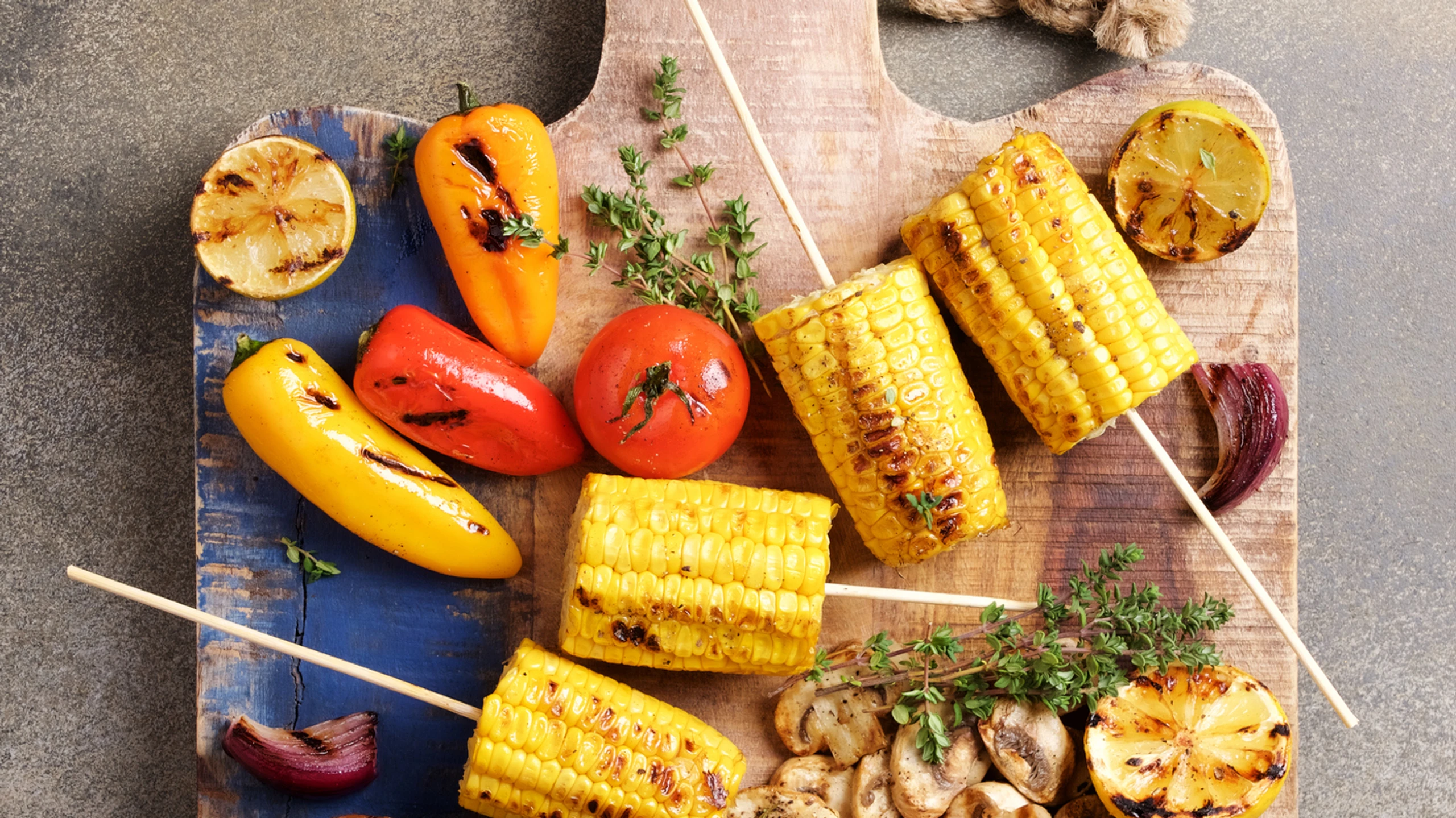 © iStock Vegetarische Grillplatte