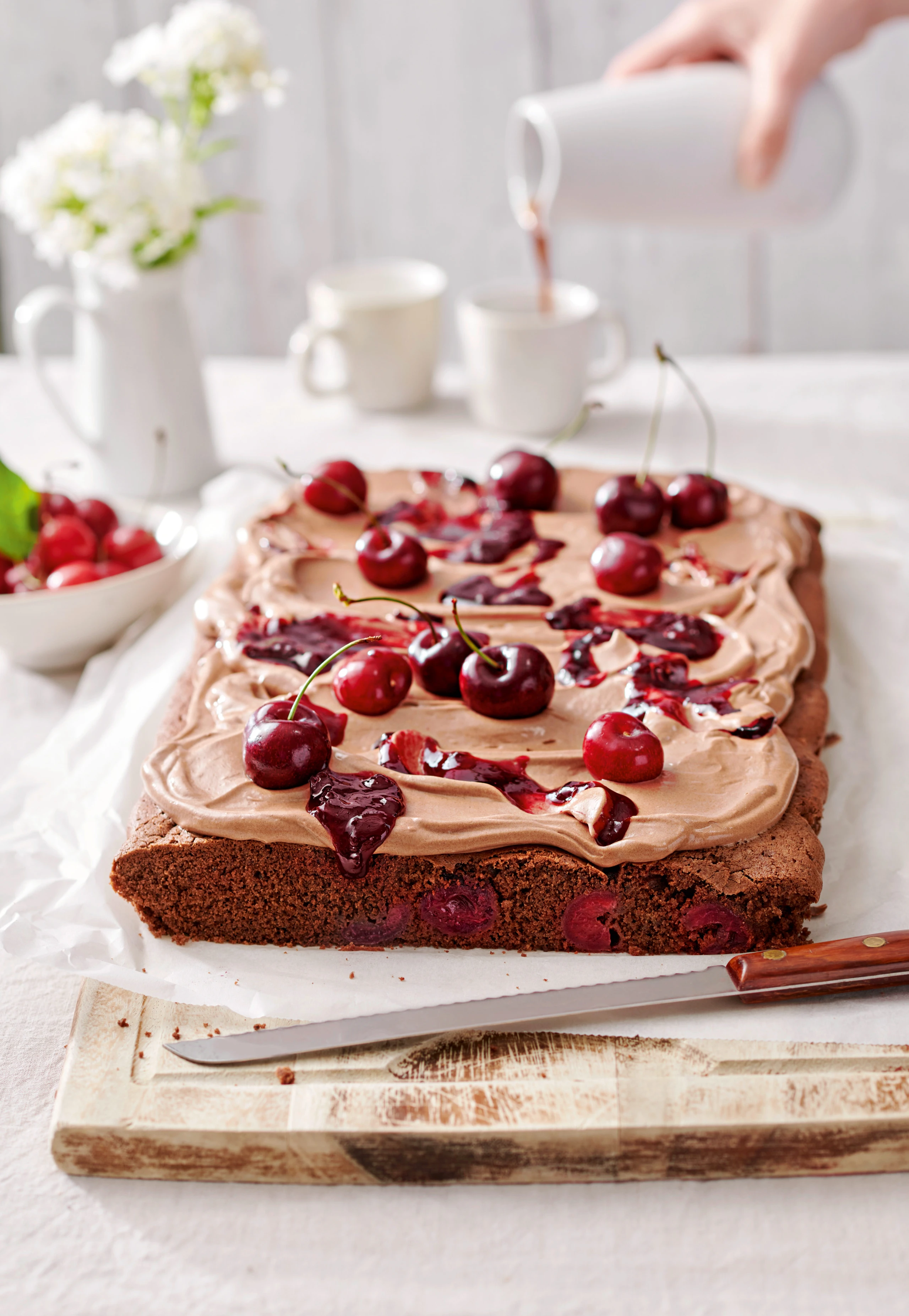 Schwarzwälder Blechkuchen