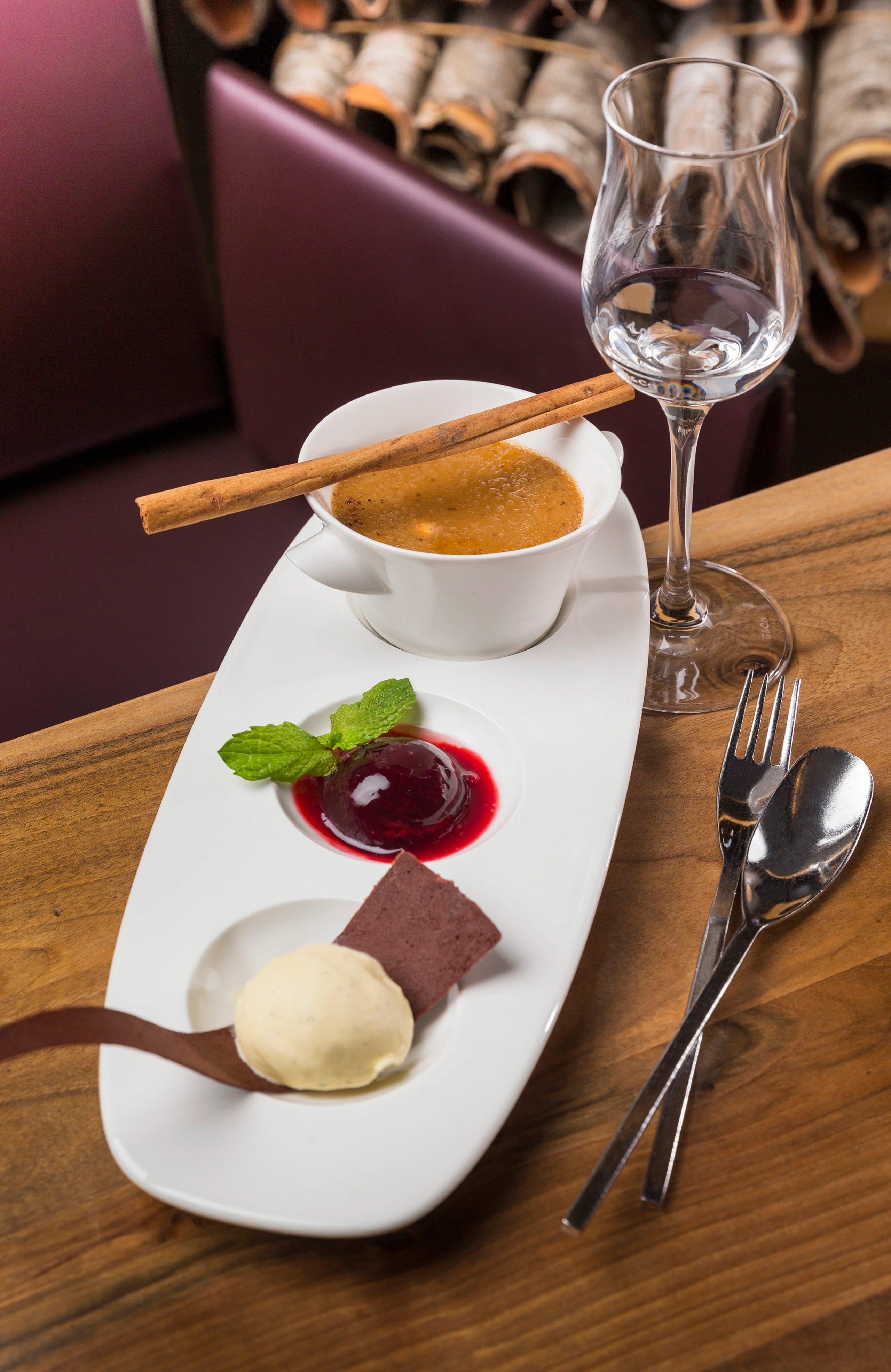 Zwetschken-Crème-brûlée