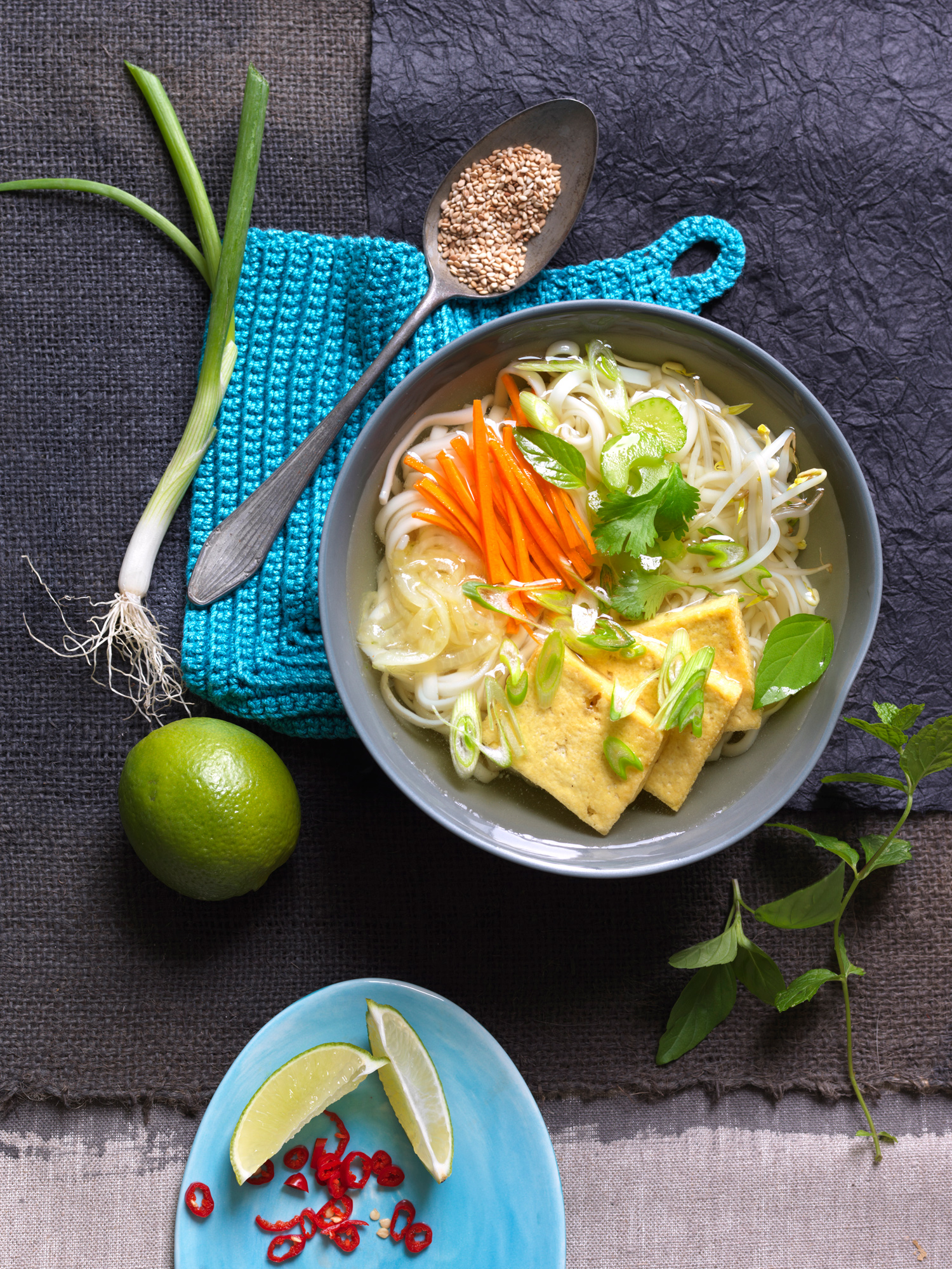 Asia Suppe Tofu