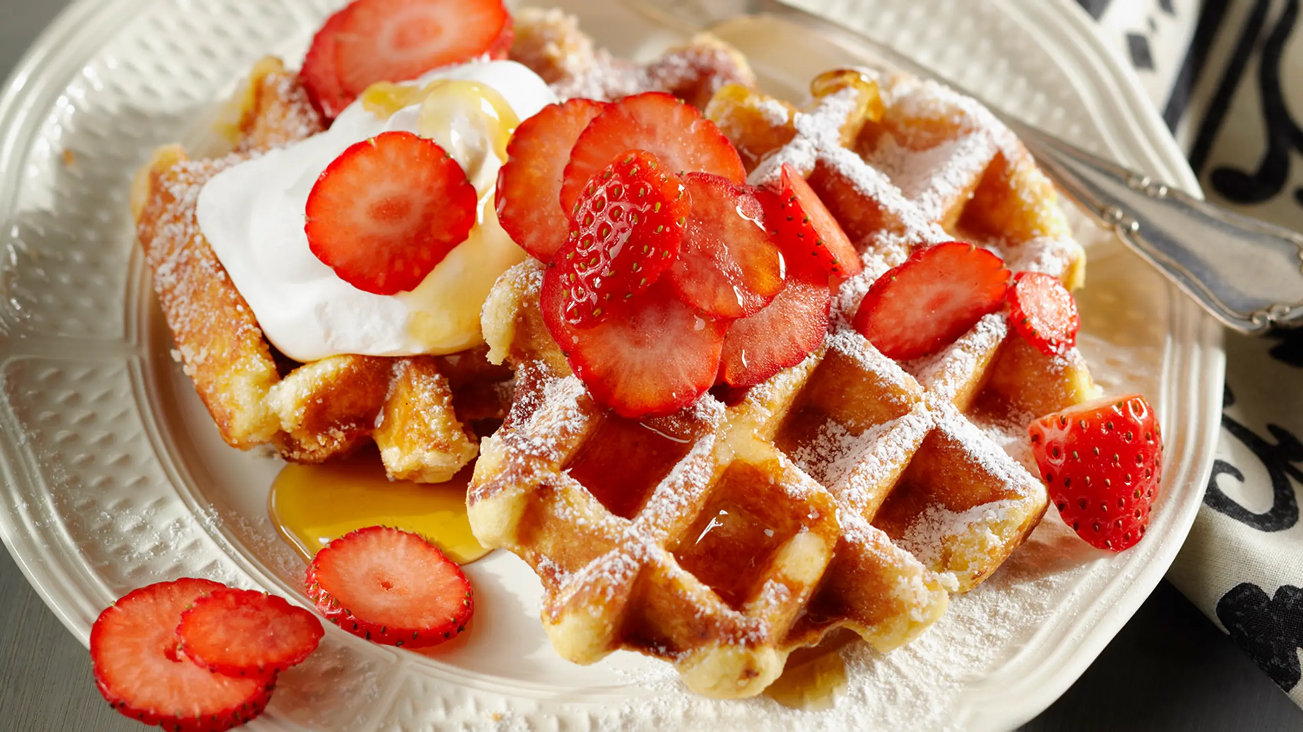 © GUSTO / Stefan Liewehr Belgische Waffeln